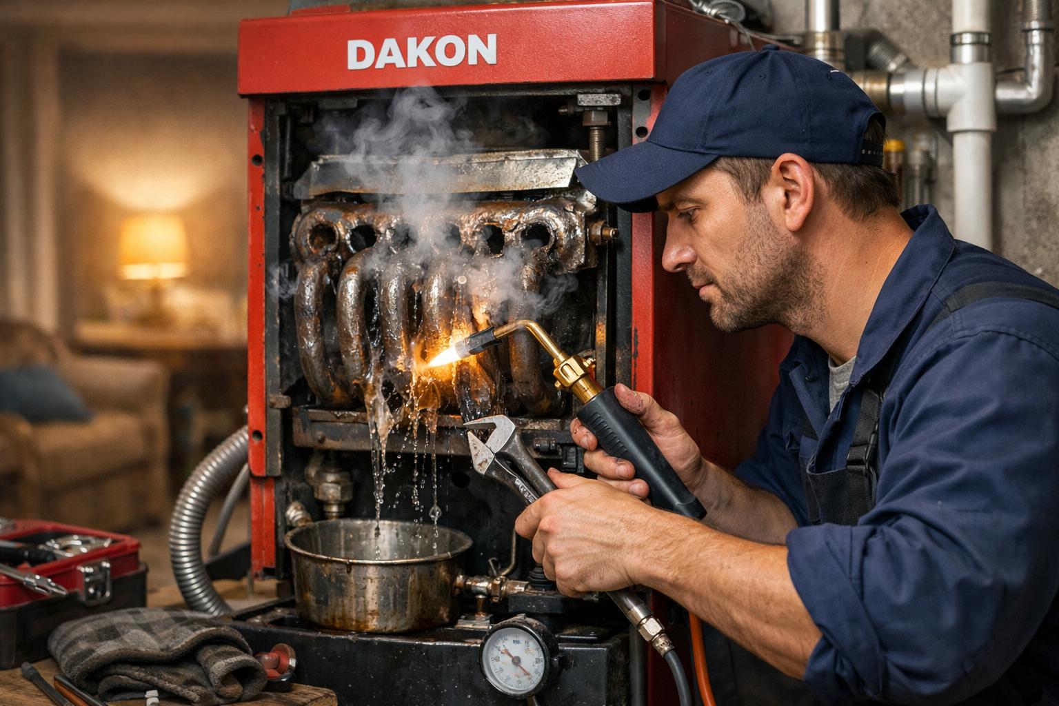 Срочный ремонт труб котла Dakon — вернём тепло в дом за 24 часа Срочный ремонт труб котла Dakon — вернём тепло в дом за 24 часа