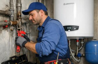 Ремонт труб и водонагревателя Ariston
