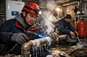 Спасение труб ЭВАН: как за один день вернуть систему отопления к жизни