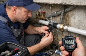 Устранить протечку в металлополимерной трубе