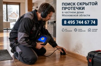 Ремонт труб по всей Московской области: находим и устраняем скрытые протечки без разрушения стен