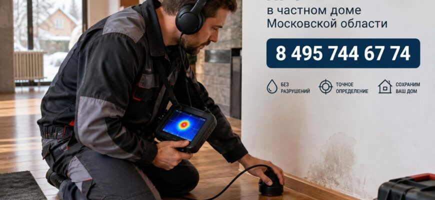 Ремонт труб по всей Московской области: находим и устраняем скрытые протечки без разрушения стен