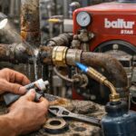 Ремонт труб котла Baltur STAR