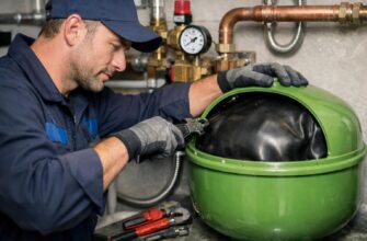 Профессиональный ремонт труб и мембранного расширительного бака REFLEX