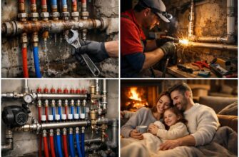 Восстановить трубы коллектора отопления в частном доме