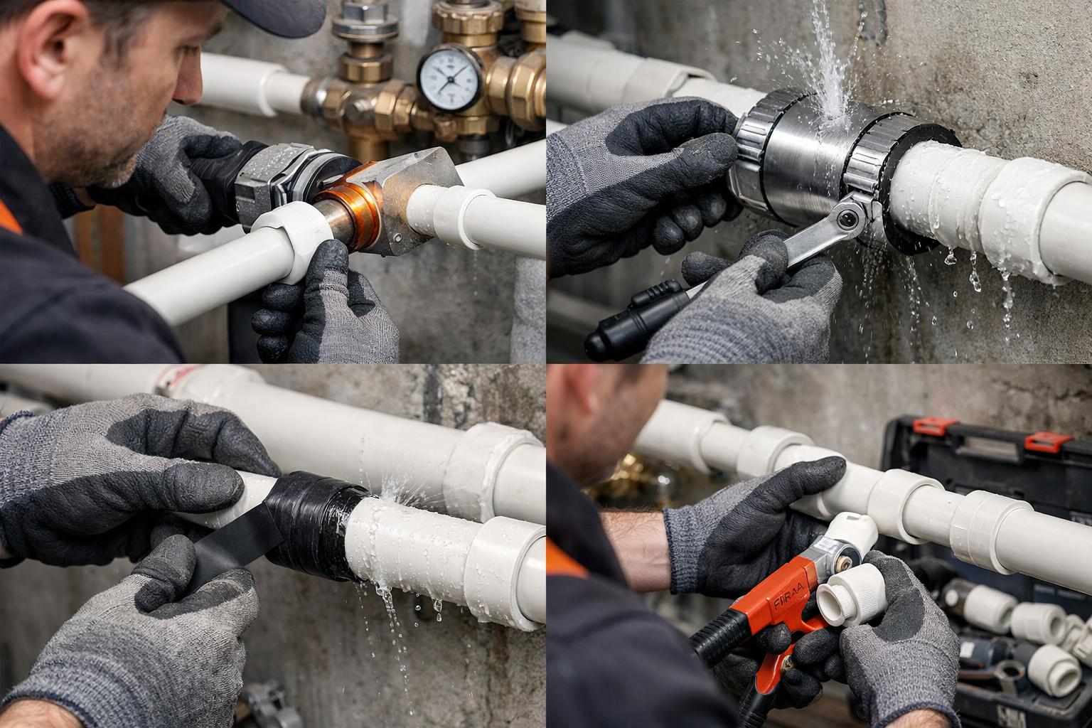 Экспресс-ремонт труб FIRAT — вернём вашу систему работоспособной за один визит