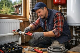 Ремонт труб дачного отопления за один уикенд