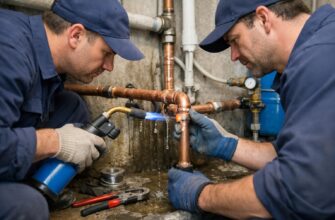 Ремонт медных труб отопления и водоснабжения