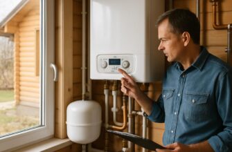 Автономное отопление частного дома в Каринском