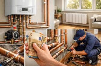 Отопление медными трубами