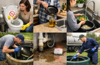 Эксплуатация канализации в частном доме