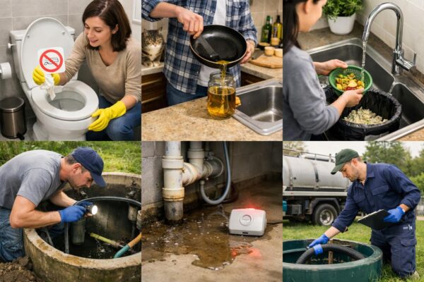 Эксплуатация канализации в частном доме