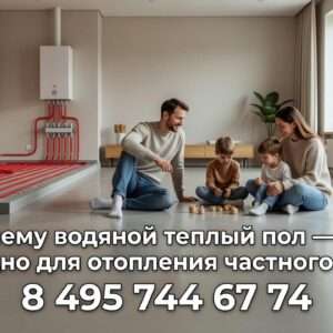 Водяной теплый пол в частном доме
