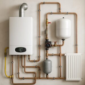 Как правильно обвязать газовый котёл: понятная схема обвязки для частного дома