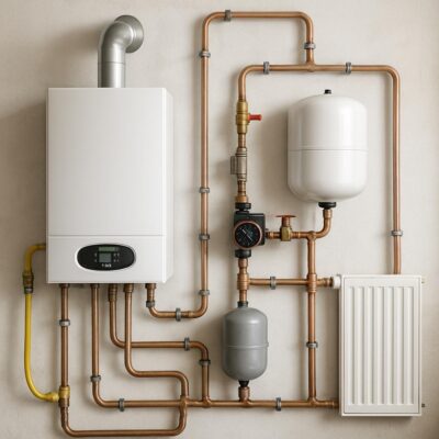 Как правильно обвязать газовый котёл: понятная схема обвязки для частного дома