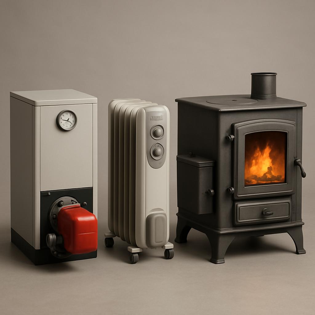 Устройства с жидким и твердым топливом