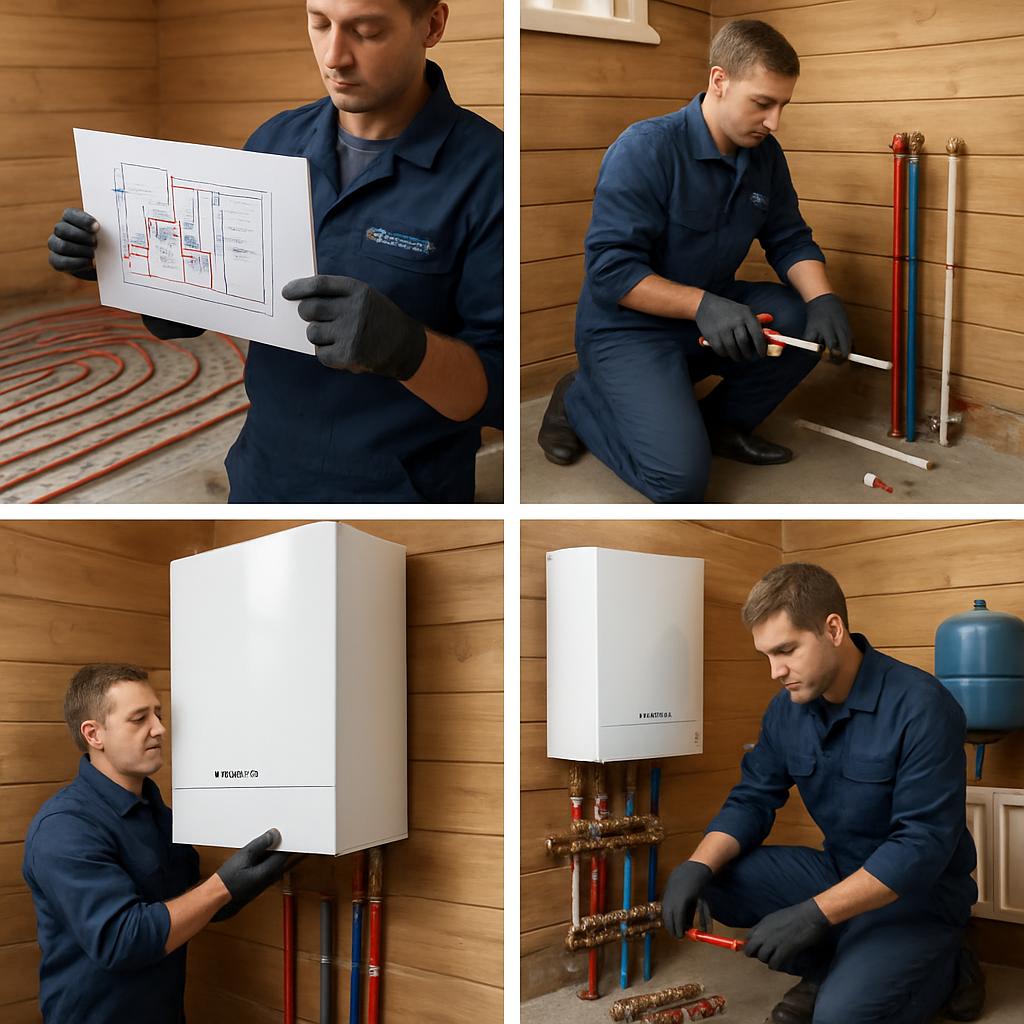 Монтаж отопления Buderus: пошаговое руководство для частного дома — старт проекта с ООО ДИЗАЙН ПРЕСТИЖ