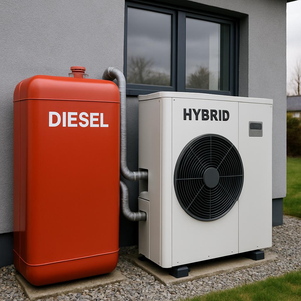 Гибридное дизельное отопление Гибридное дизельное отопление