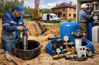 Водоснабжение частного дома в Бояркино