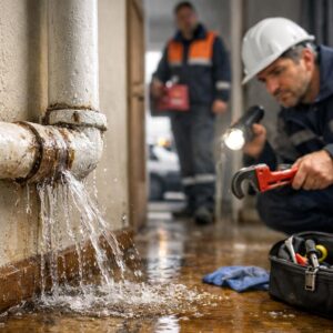 Протечка в трубе отопления: как быстро найти