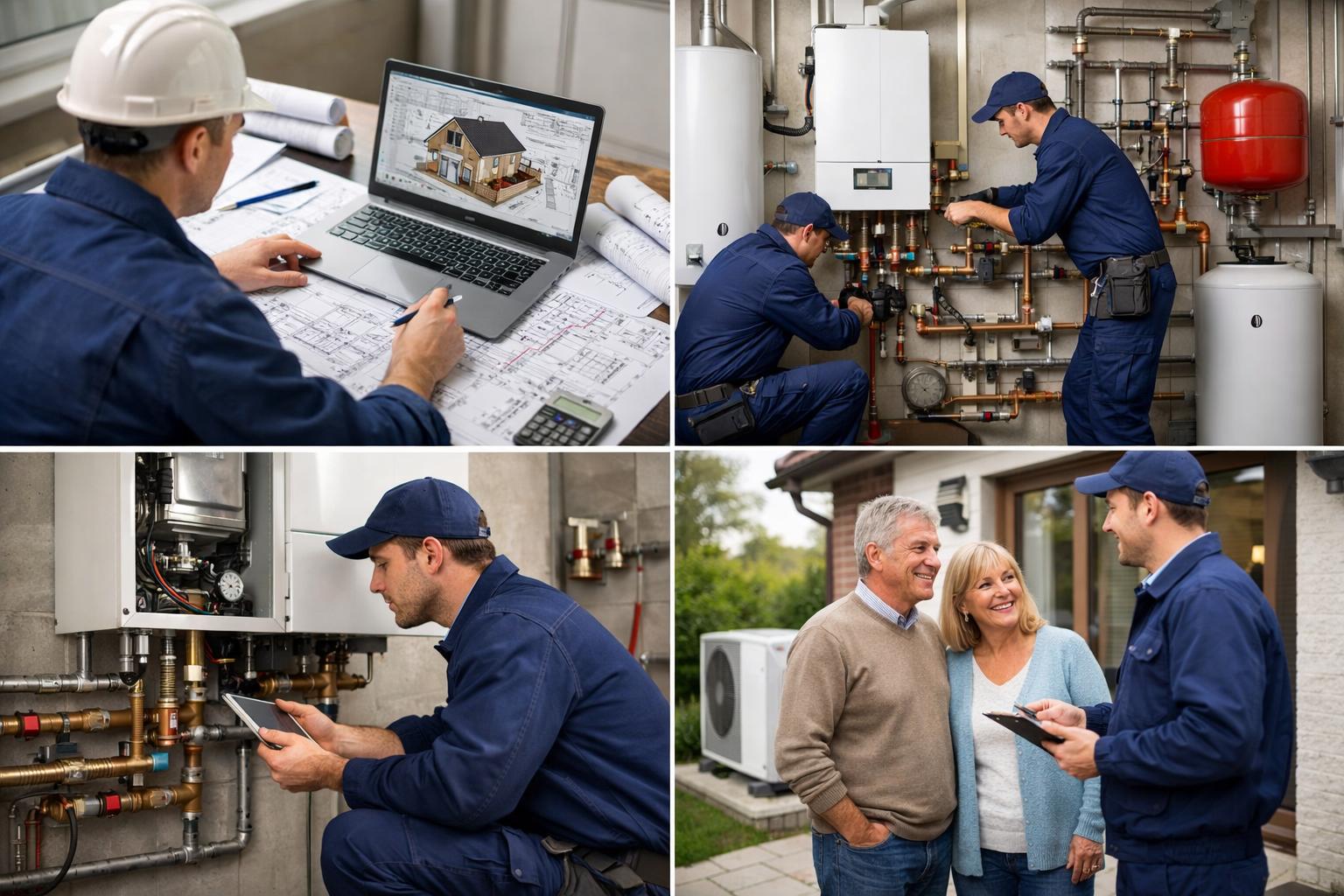 Услуги по отоплению дома от ООО «Холдинг СпецСтройАльянс»: проектирование, монтаж и сервис под ключ