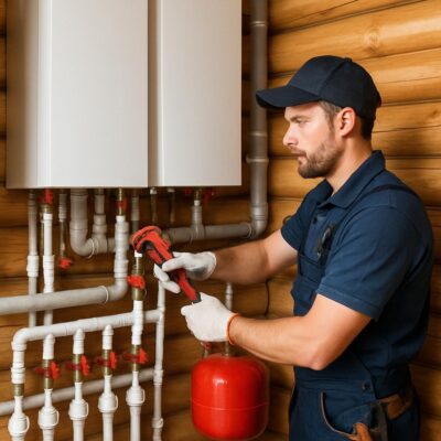 Монтаж и ремонт системы отопления в СНТ «Грибки‑2»