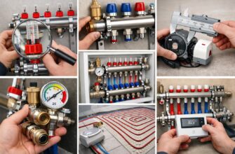 Как выбрать коллектор тёплого пола