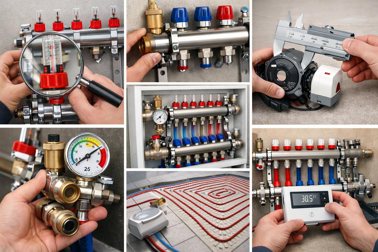 Как правильно выбрать коллектор теплого пола: 7 ключевых параметров