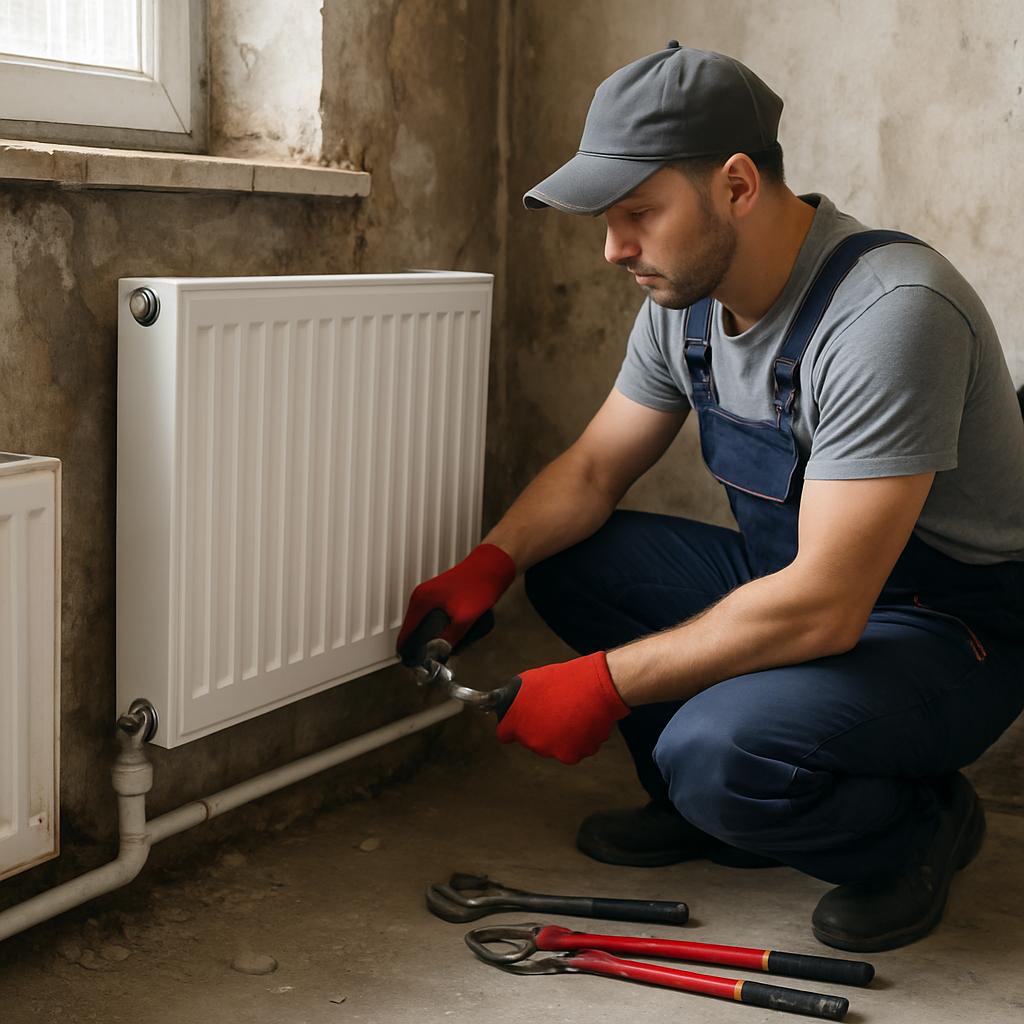 Замена отопления