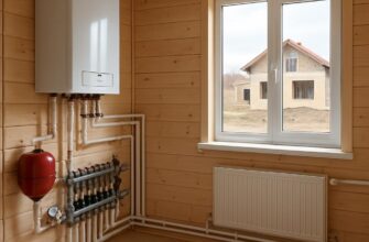 Водяное отопление частного дома в Конобеево