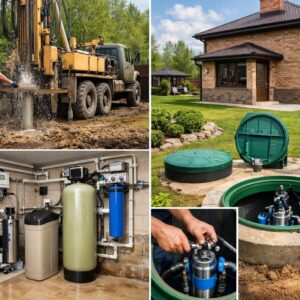 Автономное водоснабжение частного дома в Опалихе