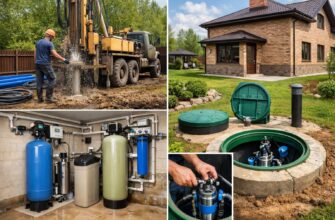 Автономное водоснабжение частного дома в Опалихе