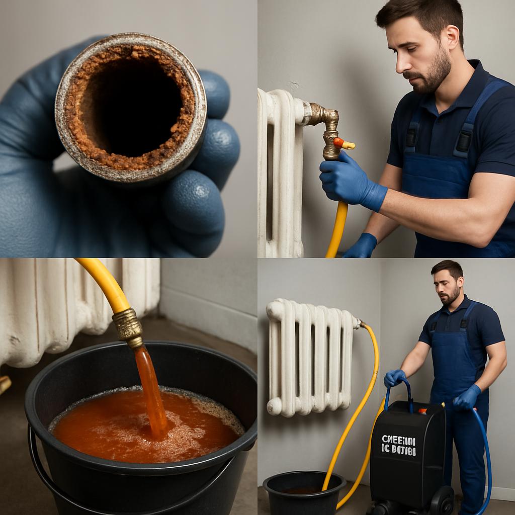 Промывка отопления: устранение засоров