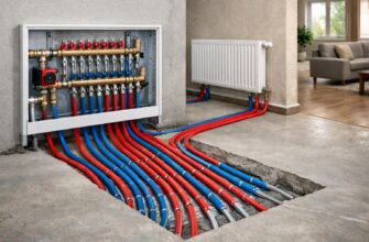 Лучевая система подключения радиаторов