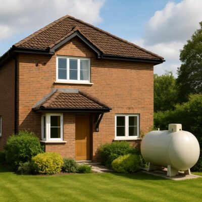 Отопление частного дома газом