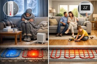 Водяное отопление — контроль температуры