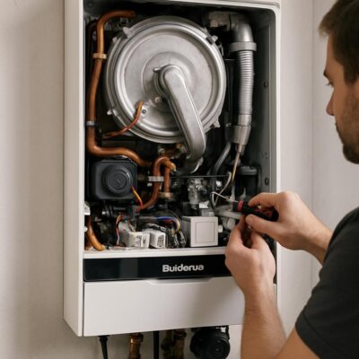 Как вернуть тепло дому быстро: ремонт котла Buderus Logamax Plus GB172
