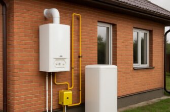 Газовое отопление частного дома в Дмитрове