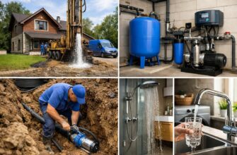 Водоснабжение частного дома в Ярцево