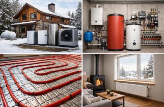 Отопление частного дома в Голицино