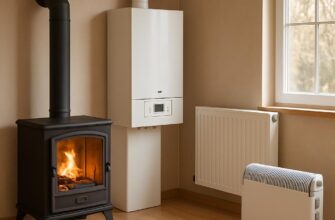 Отопление дома площадью 10 м²