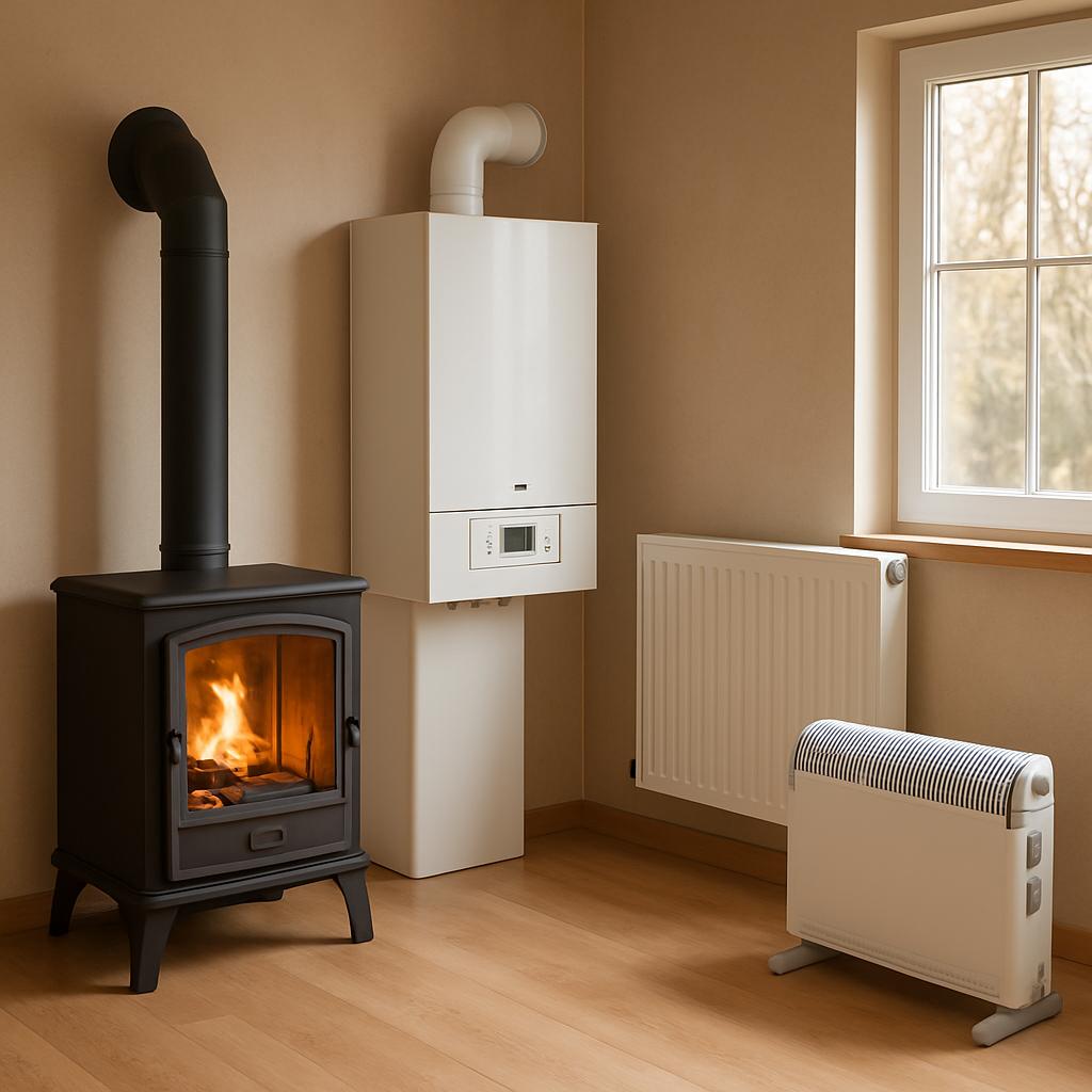 Отопление дома площадью 10 м²