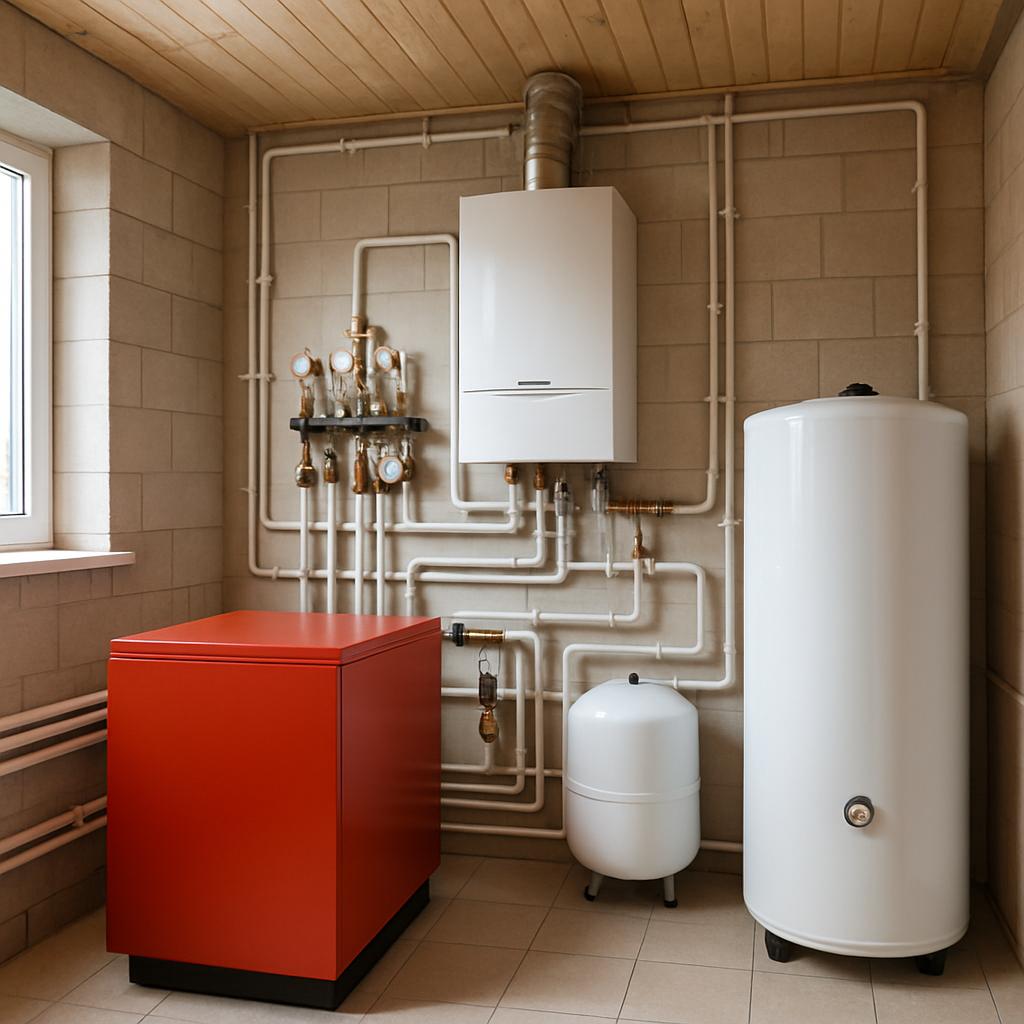 Ремонт котельной в деревне Ягунино, Одинцовский район, Московская область