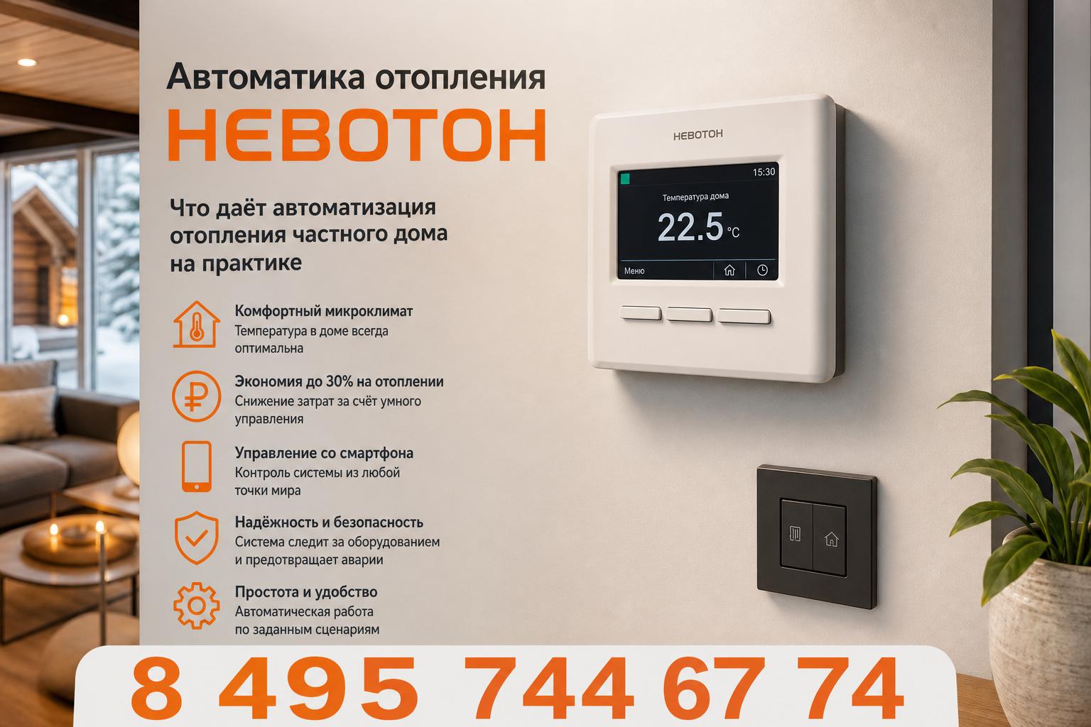 Что даёт автоматизация отопления частного дома на практике
