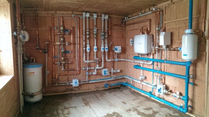 Монтаж систем водоснабжения и канализации