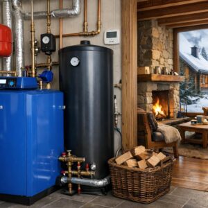 Отопление дачи с Buderus