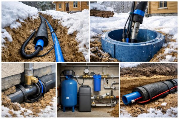 Зимний водопровод в частном доме