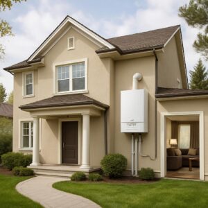 Газовое отопление коттеджа