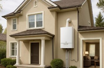 Газовое отопление коттеджа