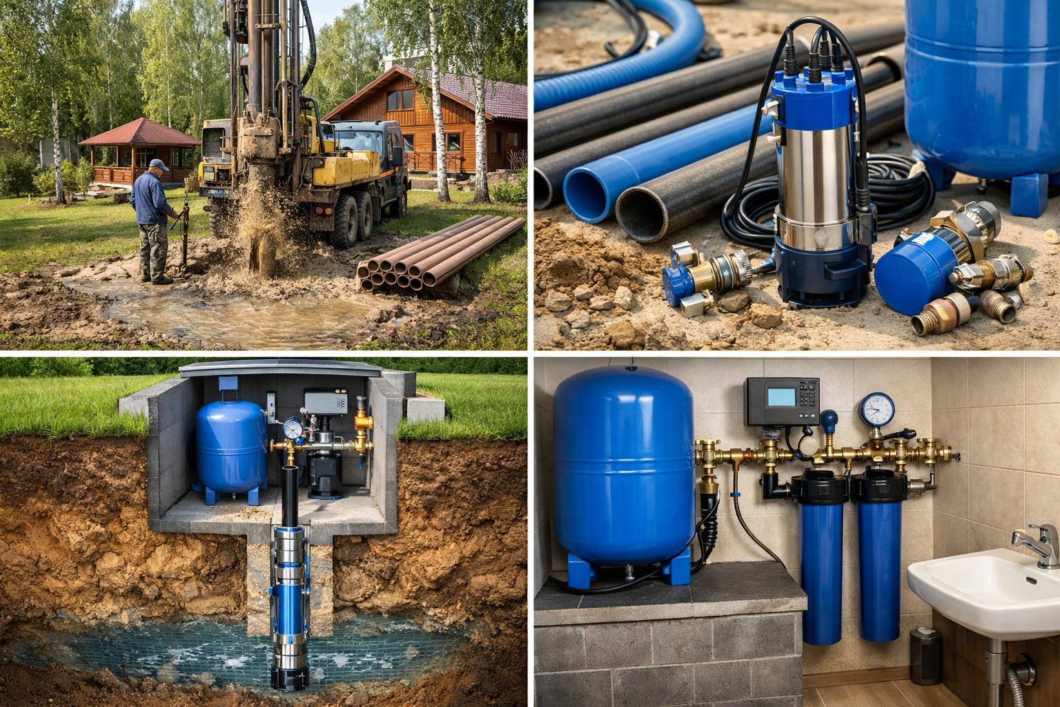 Индивидуальное водоснабжение на Осташковском шоссе — проекты под ключ от «Инженерные коммуникации» Индивидуальное водоснабжение на Осташковском шоссе — проекты под ключ от «Инженерные коммуникации»